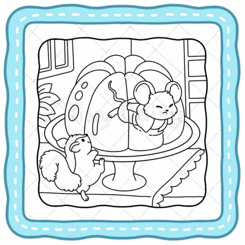 Little Mousey Coloring Book