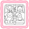 Tiny Buddies Coloring Book