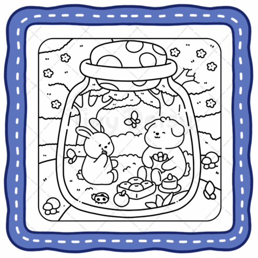 Jar Life Coloring Book