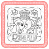 Spooky Boo Coloring Book