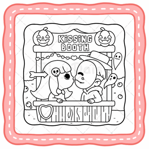 Spooky Boo Coloring Book