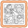 Tiny Buddies - Fuzzy And Buddies Coloring Book 3 Tiny Buddies - Fuzzy And Buddies Coloring Book