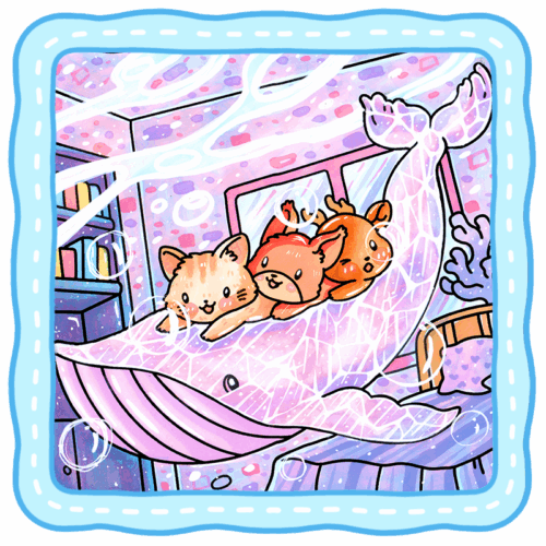 Ocean Fuzzy Coloring Book