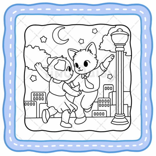 Cinemal Coloring Book