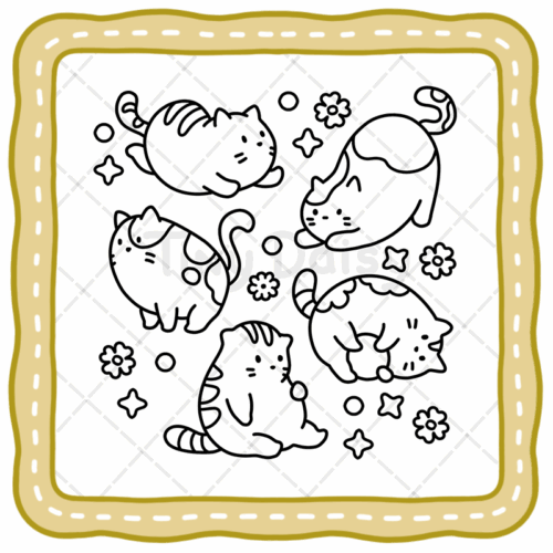 Comfy Patterns vol.2 Coloring Book