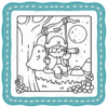 Cozy Spooky Coloring Book