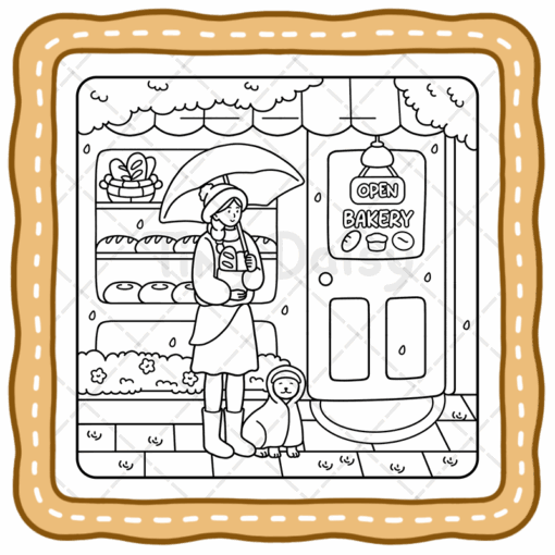 Soft Moments Coloring Book