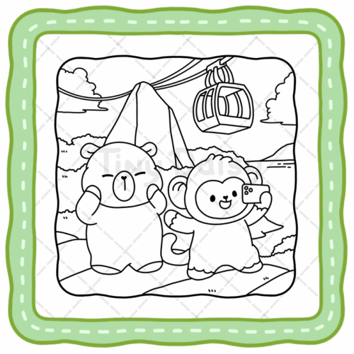 Cozy Brazil Coloring Book