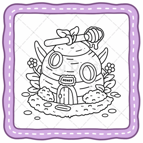 Little Places Coloring Book
