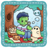Cozy Spooky Coloring Book