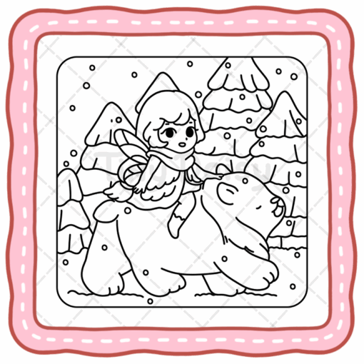 Tiny Fairy Coloring Book