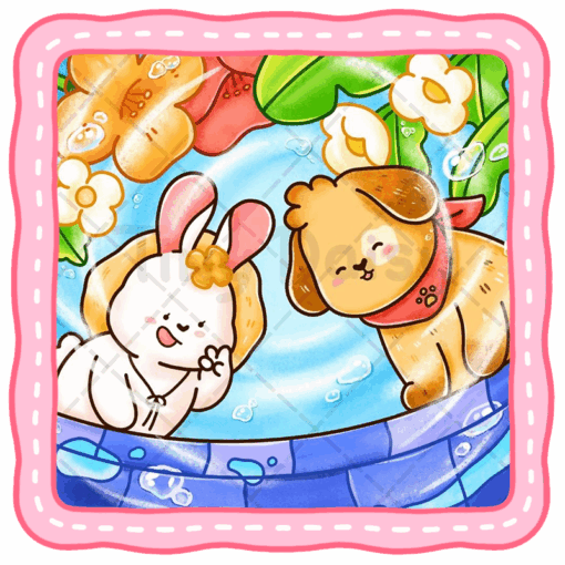 Tiny Buddies Coloring Book