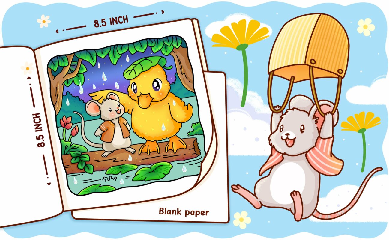 Little Mousey Coloring Book