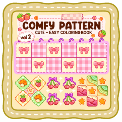 Comfy Patterns vol.2 Coloring Book