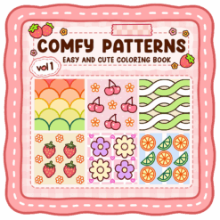 Comfy Patterns vol.1 Coloring Book