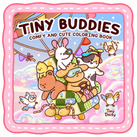 Tiny Buddies Coloring Book