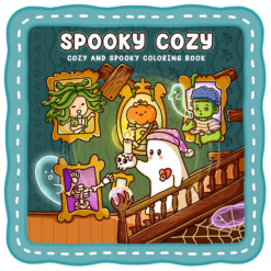 Cozy Spooky - Cozy And Spooky Coloring Book