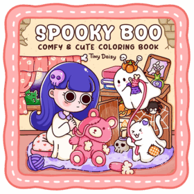 Spooky Boo Coloring Book