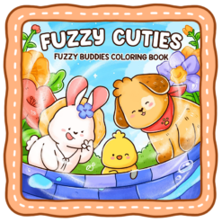 Tiny Buddies Coloring Book