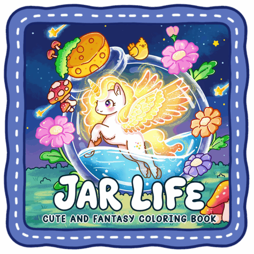 Jar Life Coloring Book