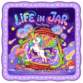 Life in Jar Coloring Book