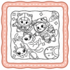 Cat World Coloring Book