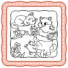 Cat World Coloring Book