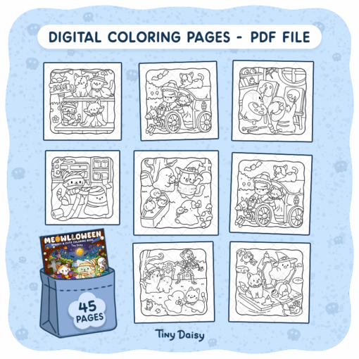 Meowlloween Digital Book