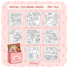 Xmas Moments – Cute and Cozy Coloring Book