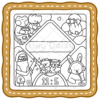 Jumbo Fuzzy Buddies - A Big Book of Cozy Friends Coloring Book 2 Jumbo Fuzzy Buddies - A Big Book of Cozy Friends Coloring Book