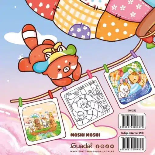 Tiny Buddies Coloring Book – Magical Cute & Fuzzy Animal Pages