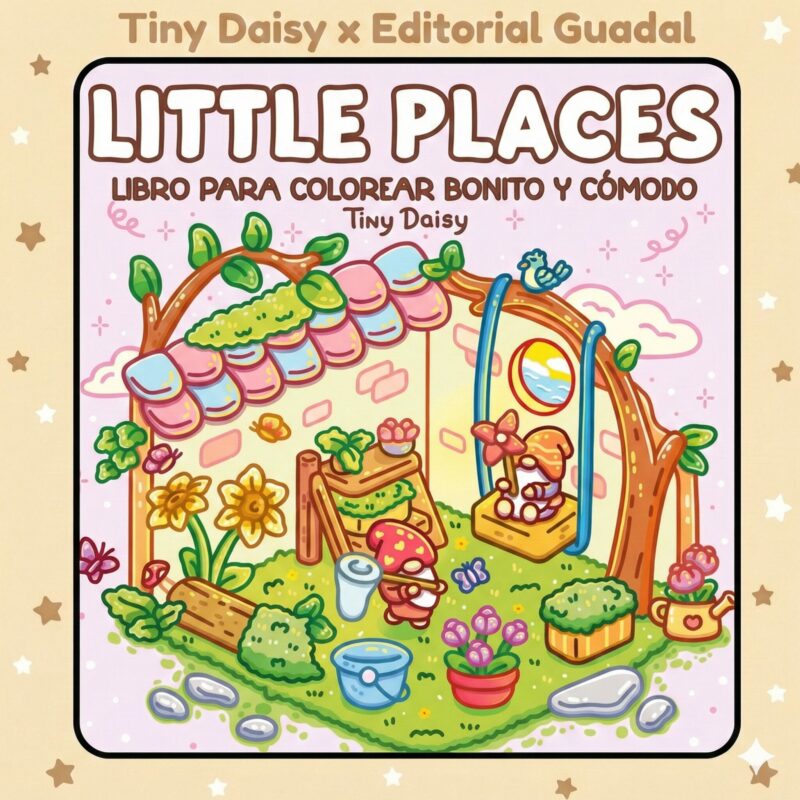 Little Places – Comfy And Cute Coloring Book