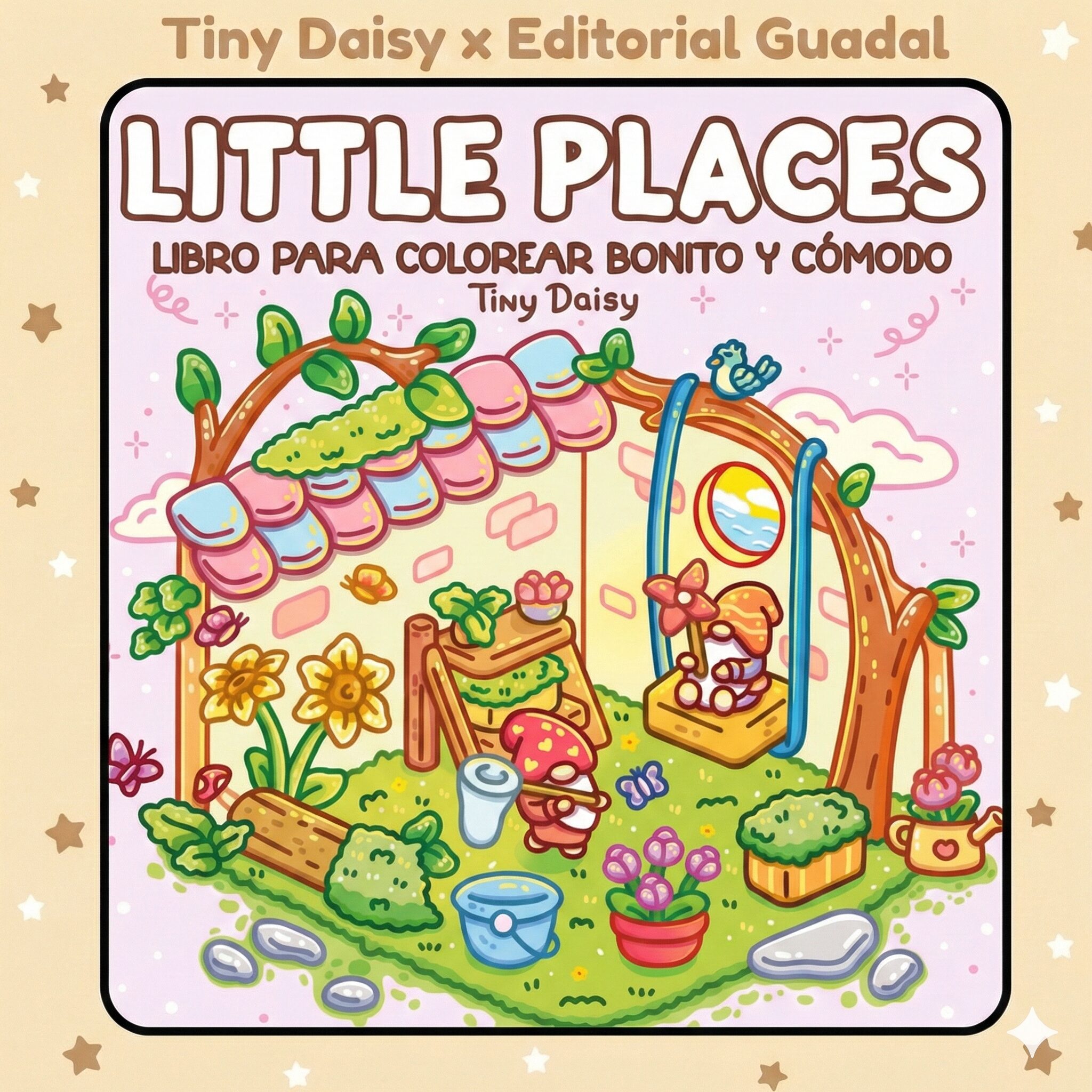 place Little Places – Comfy And Cute Coloring Book