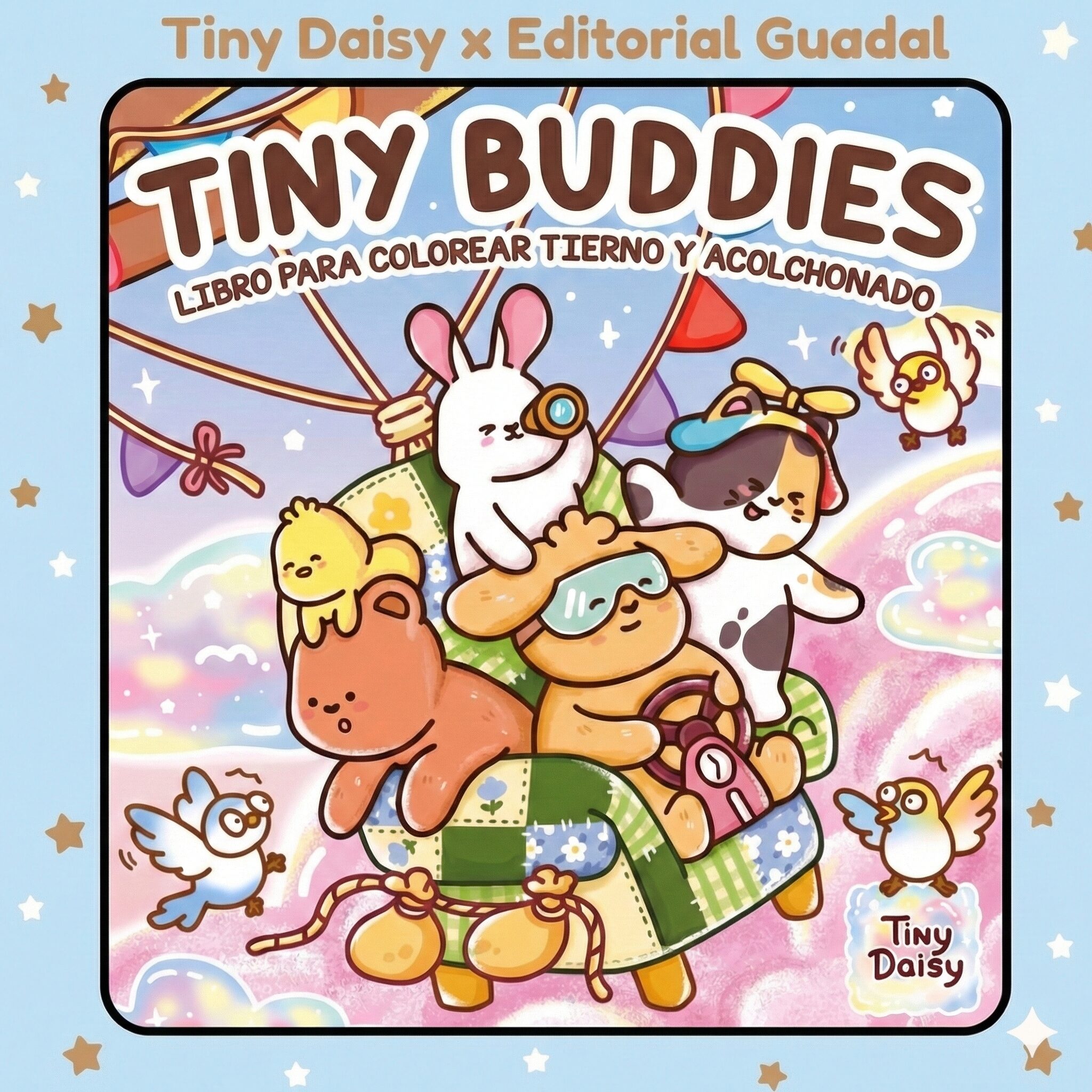 tinybuddies Tiny Buddies – Fuzzy And Buddies Coloring Book