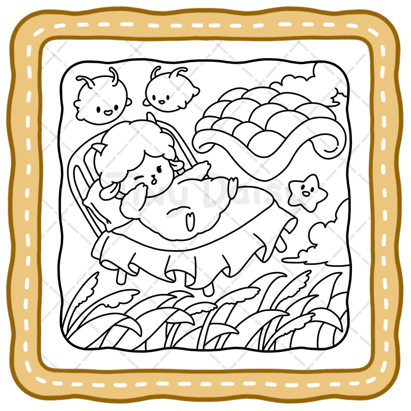 1 Fantasy Animal Coloring Book – 45 Magical Cozy Dreamy Pages