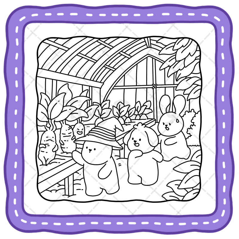 2 Fantasy Coloring Book – 45 Magical Cozy Wizard School Pages