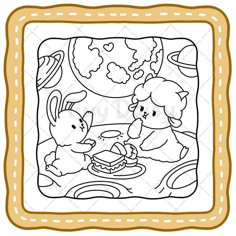 3 Fantasy Animal Coloring Book – 45 Magical Cozy Dreamy Pages