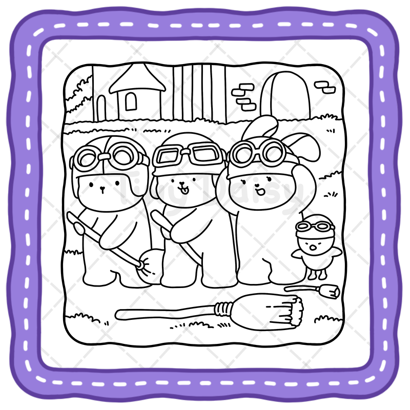 5 Fantasy Coloring Book – 45 Magical Cozy Wizard School Pages