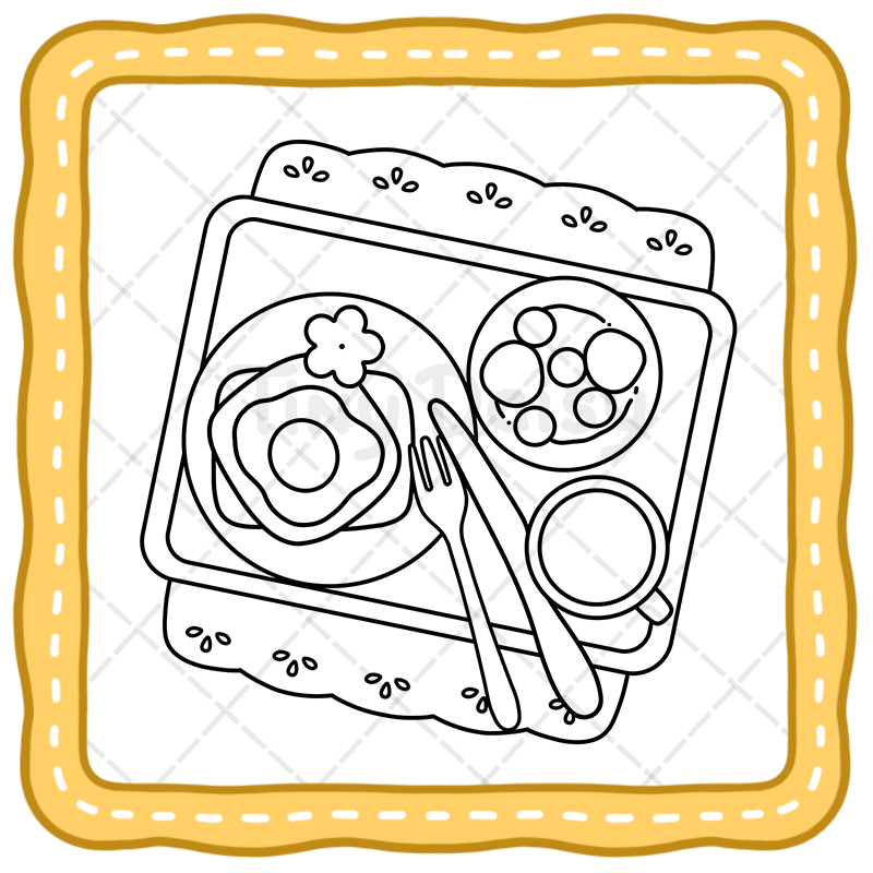 5 Food and Drink Coloring Book – 40 Magical Cozy Cottage Kitchen Pages