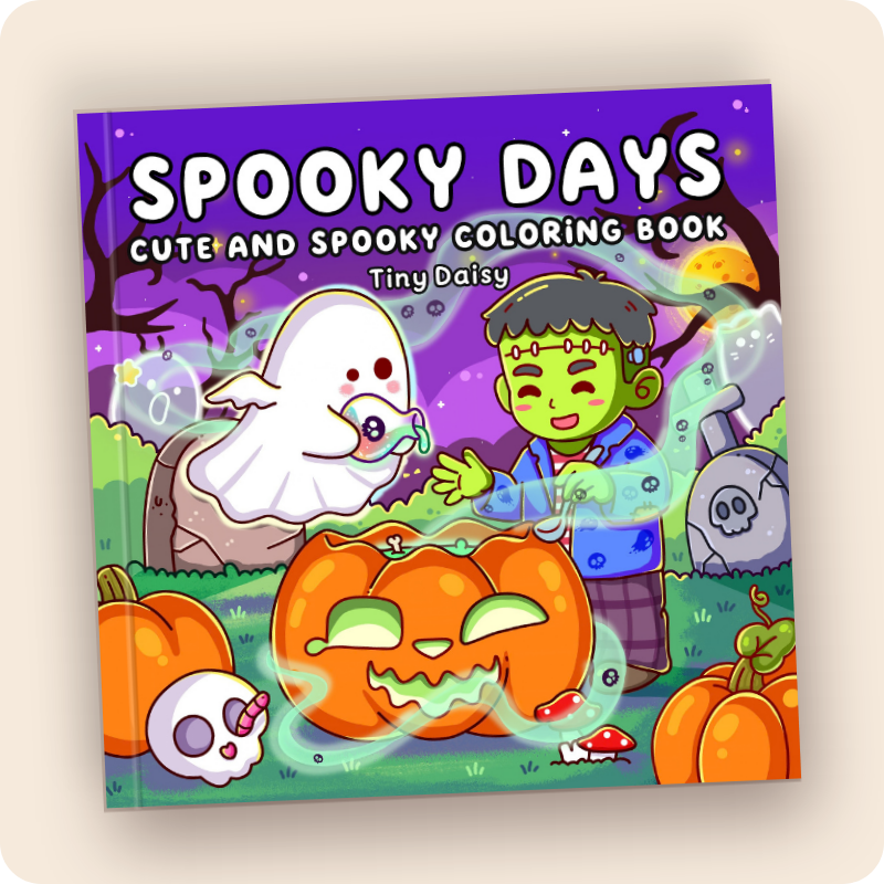 Spooky Days Coloring Book