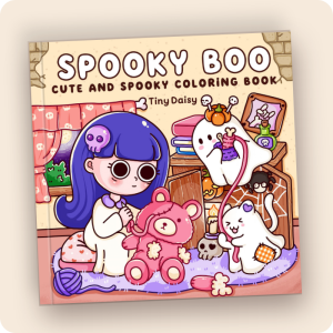 Spooky Boo Coloring Book
