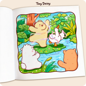 Alternative view of Bear Days Coloring Book