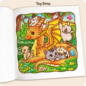 Alternative view of Meowland Coloring Book