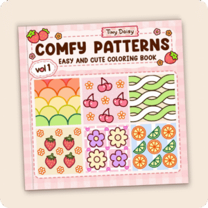 Alternative view of Comfy Patterns Vol 1 Coloring Book