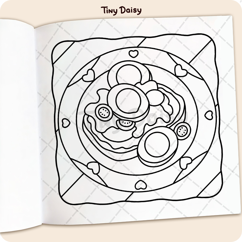 Cottage Kitchen Coloring Book - Image 4