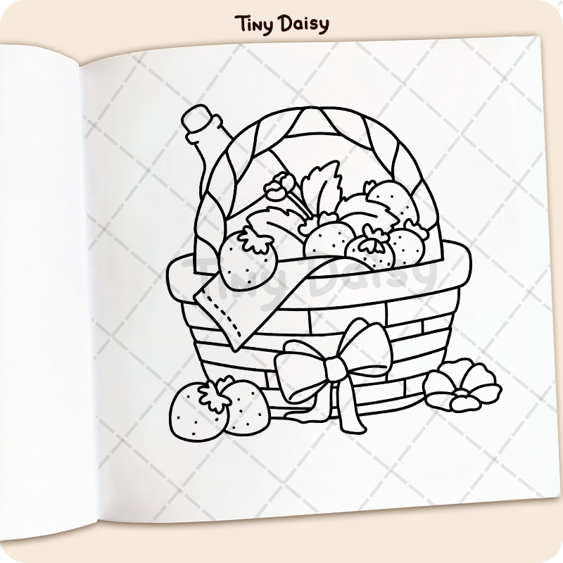 Cottage Kitchen Coloring Book - Image 7