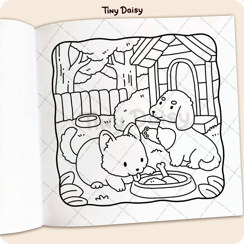 Cottage Paws Coloring Book - Image 5