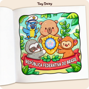 Alternative view of Cozy Brazil Coloring Book