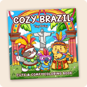 Cozy Brazil Coloring Book