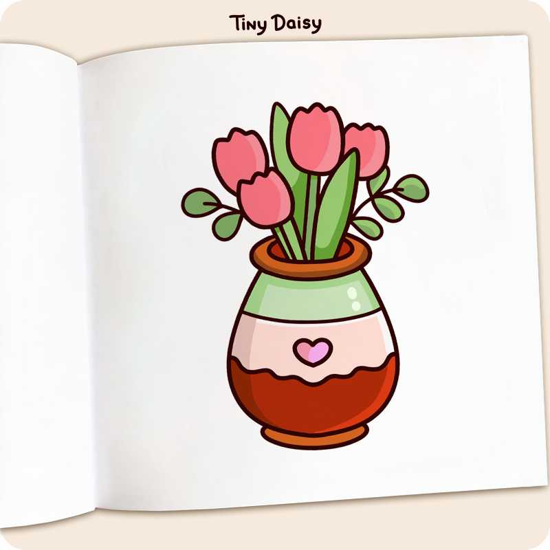 Cozy Girl Time Coloring Book - Image 2
